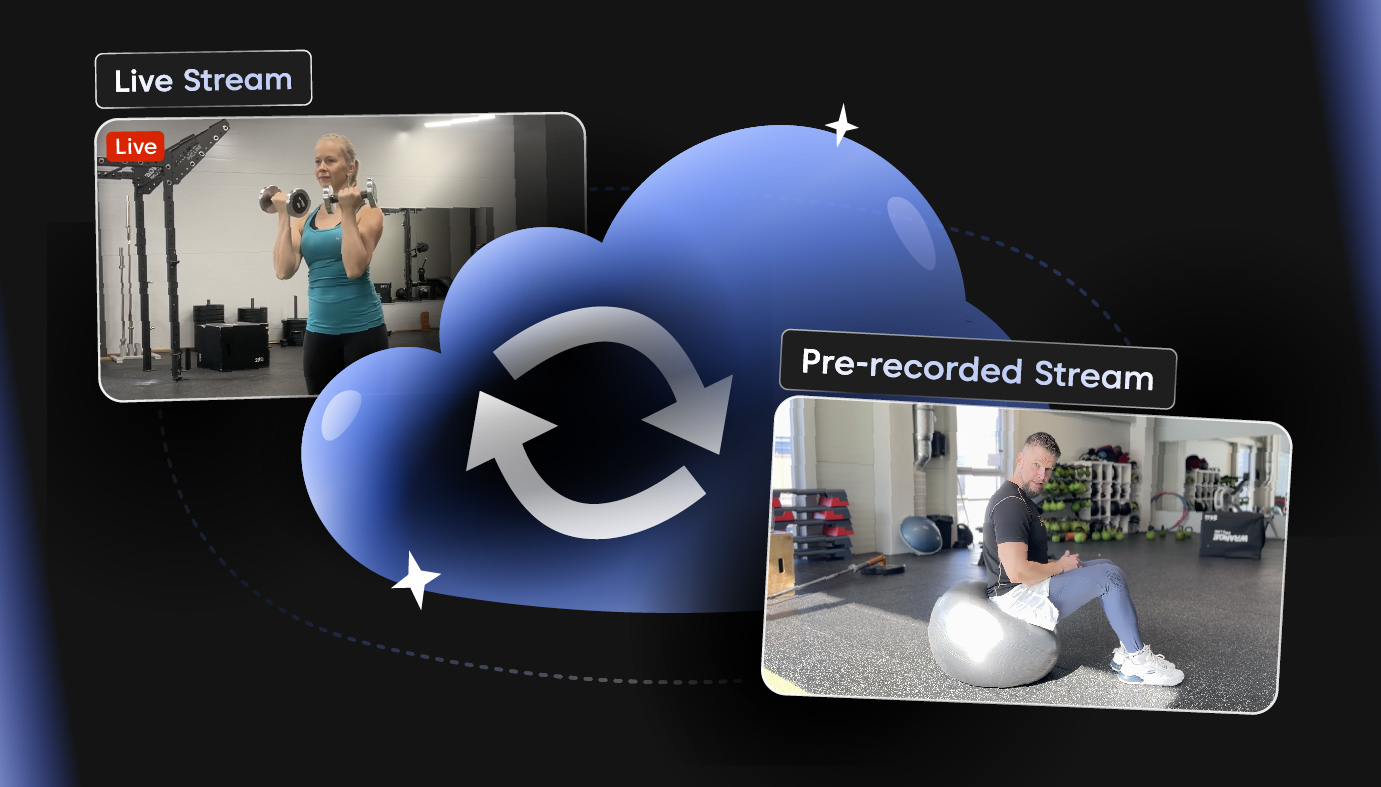 Backup and pre-recorded workflows